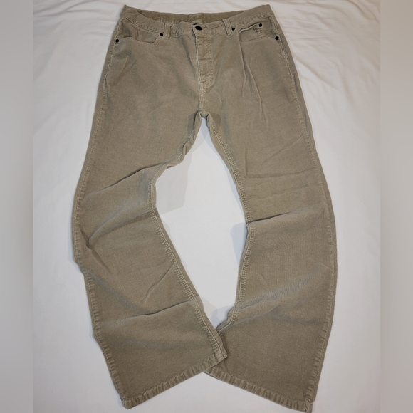 Harley-Davidson Pants - Harley-Davidson Tan Corduroy Pants